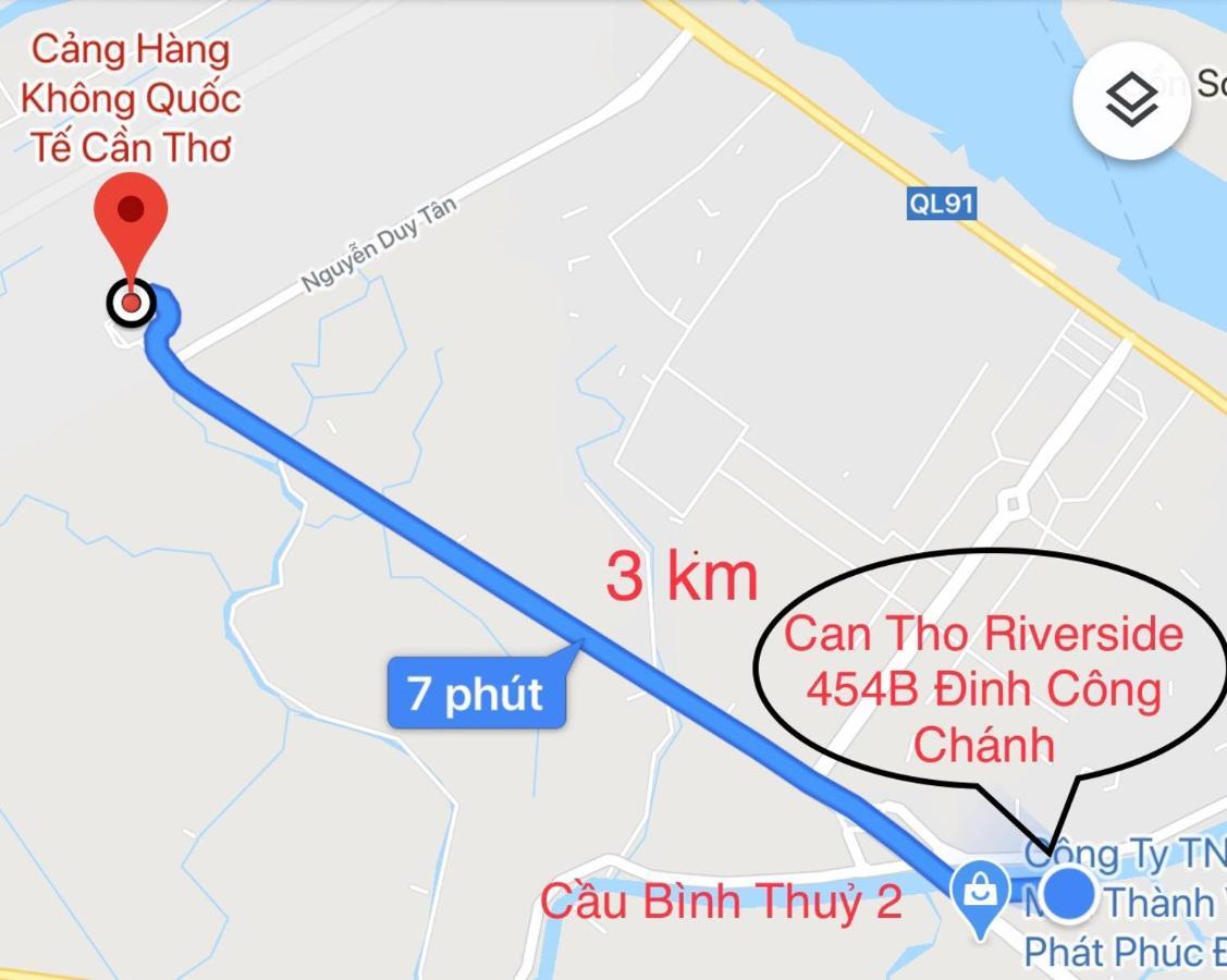 Can Tho Riverside Hostel Binh Thuy Exterior photo